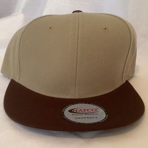 Tan and Brown Hat